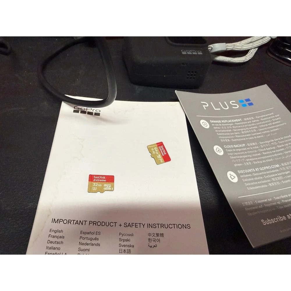GoPro Hero 7 Black and Hero Session Action Camera Bundle with Accessories‎ Kit